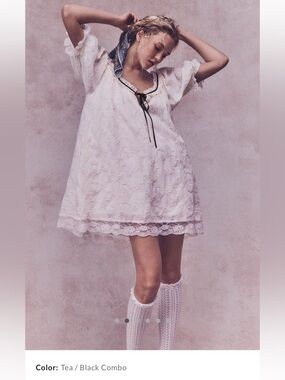 NWOT Free People Juno Mini Dress